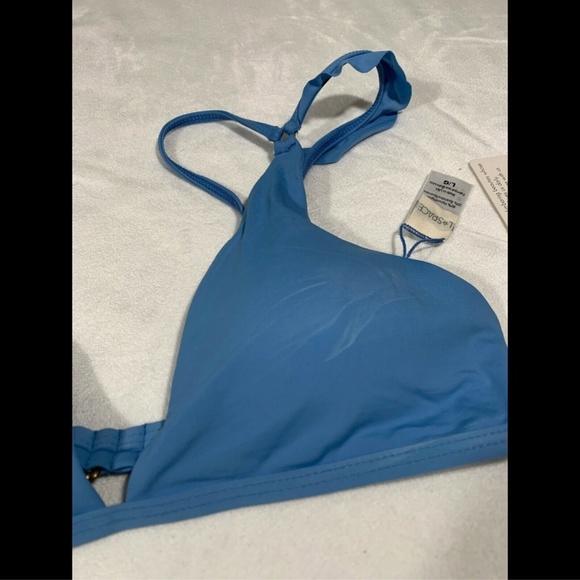 NWT $99 L Space Kingsley‎ Bikini Top in Ocean Blue [SZ Large ] - Picture 4 of 8